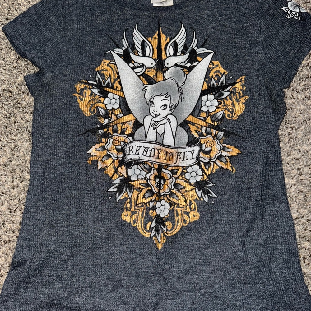 Vintage Disneyland Tee with Tinkerbell